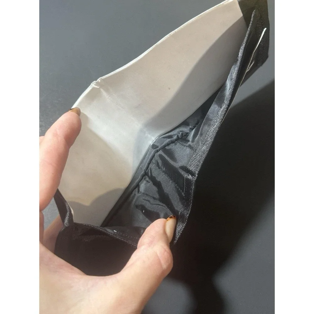 Y2K ZERO‎ School Sucks Skateboarding Black Canvas Wallet
